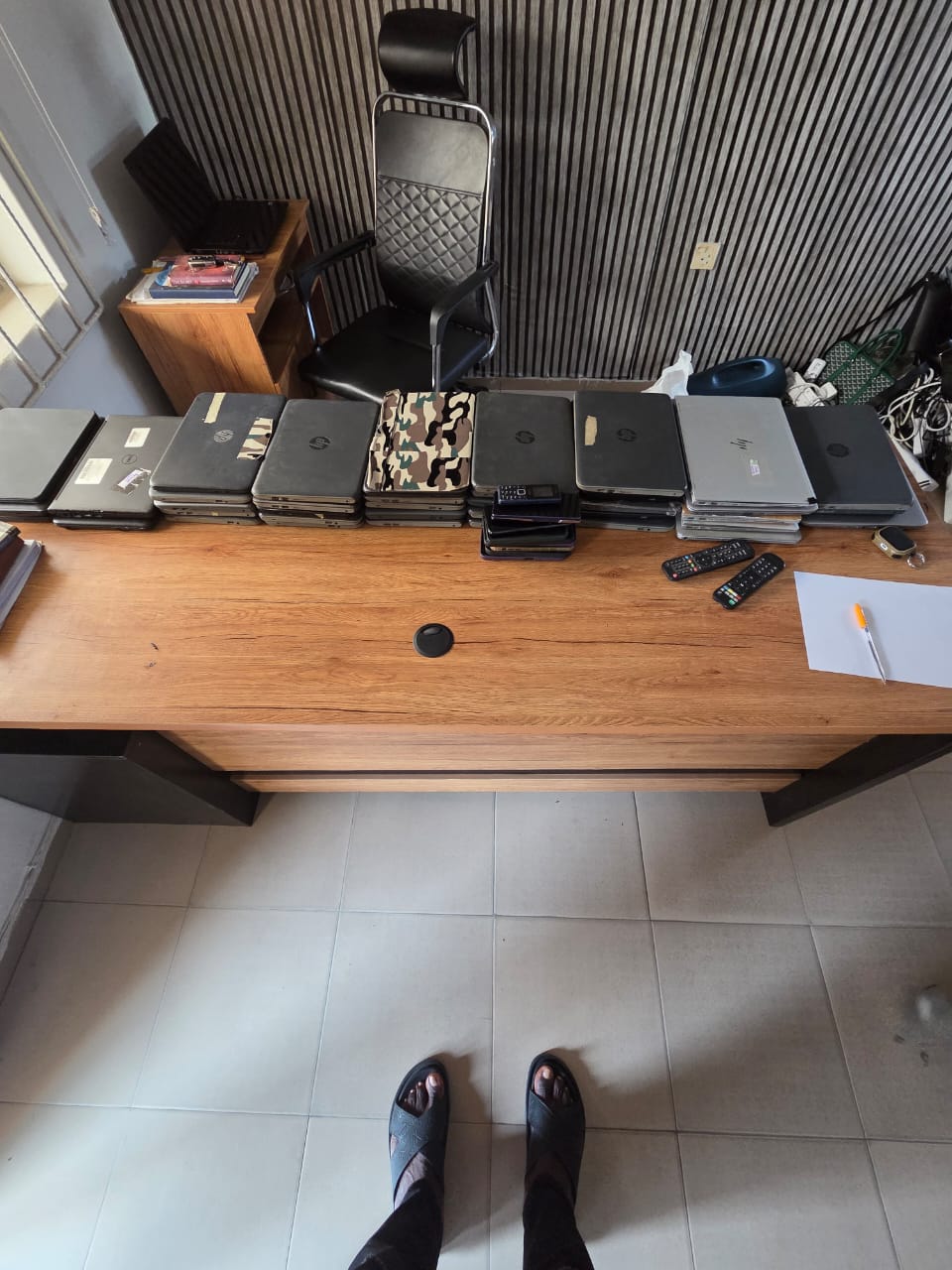 Police burst cybercrime fraud hideout in Delta